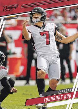 #96 Younghoe Koo - Atlanta Falcons - 2020 Panini Prestige Football