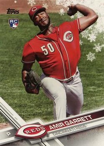 #HMW96 Amir Garrett - Cincinnati Reds - 2017 Topps Holiday Baseball