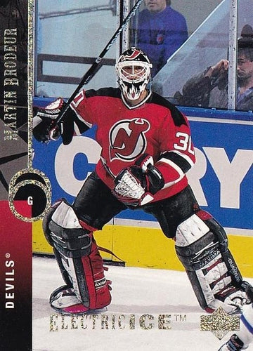 #96 Martin Brodeur - New Jersey Devils - 1994-95 Upper Deck Hockey - Electric Ice