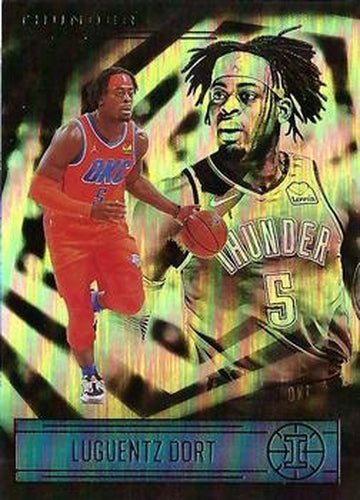 #96 Luguentz Dort - Oklahoma City Thunder - 2020-21 Panini Illusions Basketball