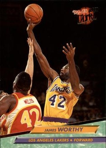 #96 James Worthy - Los Angeles Lakers - 1992-93 Ultra Basketball