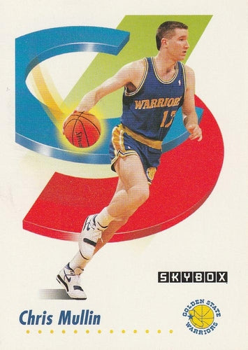 #96 Chris Mullin - Golden State Warriors - 1991-92 SkyBox Basketball