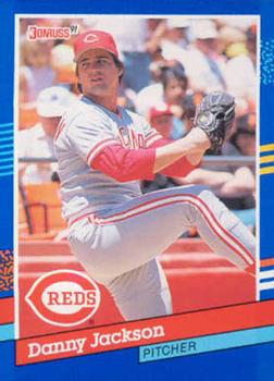 #96 Danny Jackson - Cincinnati Reds - 1991 Donruss Baseball