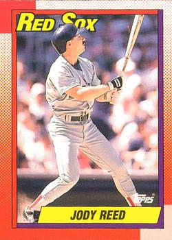 #96 Jody Reed - Boston Red Sox - 1990 O-Pee-Chee Baseball