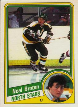 #96 Neal Broten - Minnesota North Stars - 1984-85 O-Pee-Chee Hockey