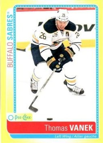 #S-TV Thomas Vanek - Buffalo Sabres - 2013-14 O-Pee-Chee Hockey - Stickers