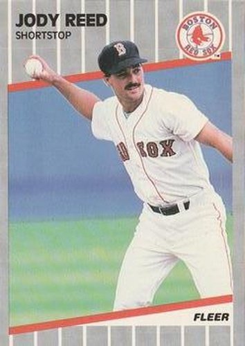 #96 Jody Reed - Boston Red Sox - 1989 Fleer Baseball