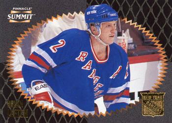 #96 Brian Leetch - New York Rangers - 1996-97 Summit Hockey