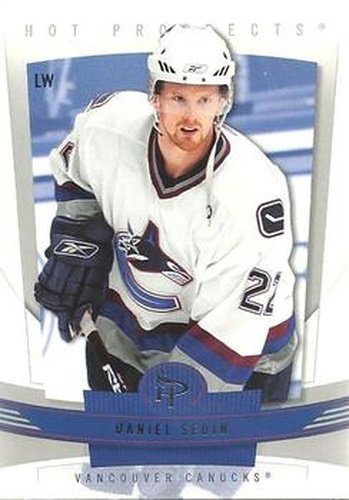 #96 Daniel Sedin - Vancouver Canucks - 2006-07 Fleer Hot Prospects Hockey