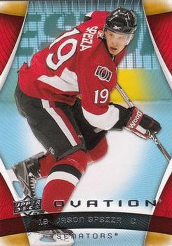 #96 Jason Spezza - Ottawa Senators - 2009-10 Upper Deck Ovation Hockey