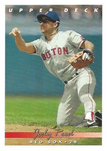 #96 Jody Reed - Boston Red Sox - 1993 Upper Deck Baseball