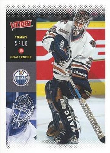 #96 Tommy Salo - Edmonton Oilers - 2000-01 Upper Deck Victory Hockey