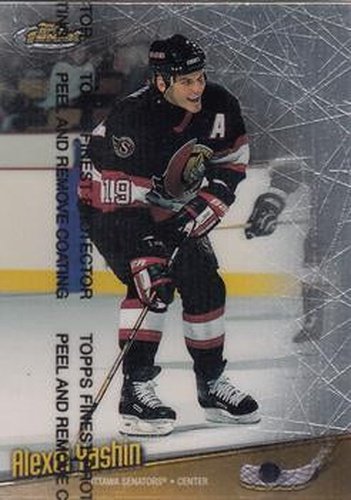 #96 Alexei Yashin - Ottawa Senators - 1998-99 Finest Hockey