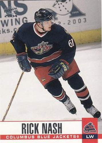 #96 Rick Nash - Columbus Blue Jackets - 2003-04 Pacific Hockey