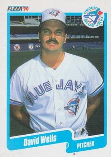 #96 David Wells - Toronto Blue Jays - 1990 Fleer USA Baseball