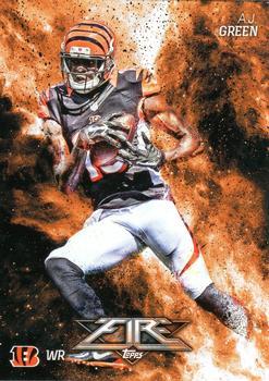 #96 A.J. Green - Cincinnati Bengals - 2014 Topps Fire Football
