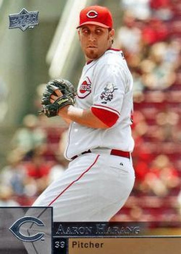 #96 Aaron Harang - Cincinnati Reds - 2009 Upper Deck Baseball