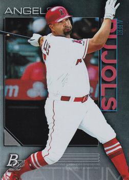 #96 Albert Pujols - Los Angeles Angels - 2020 Bowman Platinum Baseball