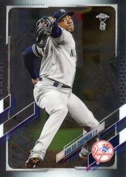 #96 Aroldis Chapman - New York Yankees - 2021 Topps Chrome Ben Baller Edition Baseball