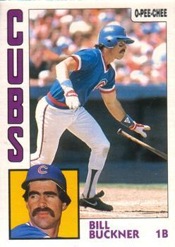 #96 Bill Buckner - Chicago Cubs - 1984 O-Pee-Chee Baseball