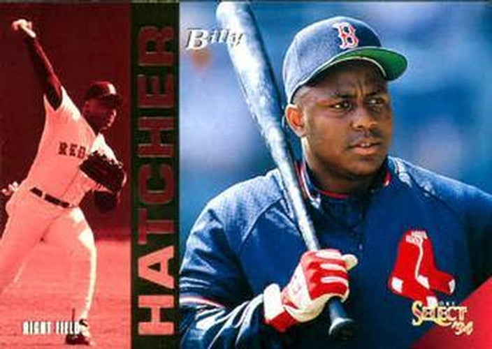 #96 Billy Hatcher - Boston Red Sox - 1994 Select Baseball