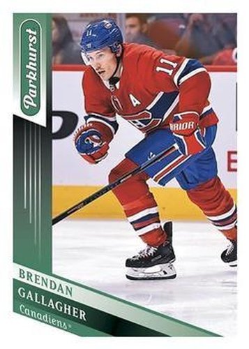 #96 Brendan Gallagher - Montreal Canadiens - 2019-20 Parkhurst Hockey