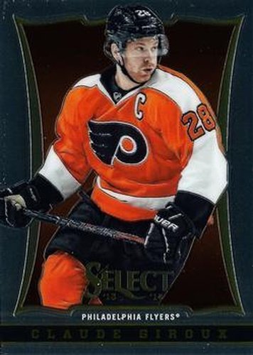 #96 Claude Giroux - Philadelphia Flyers - 2013-14 Panini Select Hockey