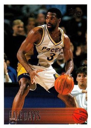 #96 Dale Davis - Indiana Pacers - 1996-97 Topps Basketball