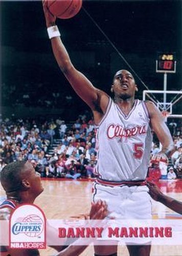#96 Danny Manning - Los Angeles Clippers - 1993-94 Hoops Basketball