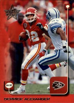 #96 Derrick Alexander - Kansas City Chiefs - 1999 Leaf Rookies & Stars Football