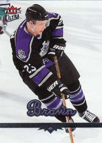 #96 Dustin Brown - Los Angeles Kings - 2005-06 Ultra Hockey