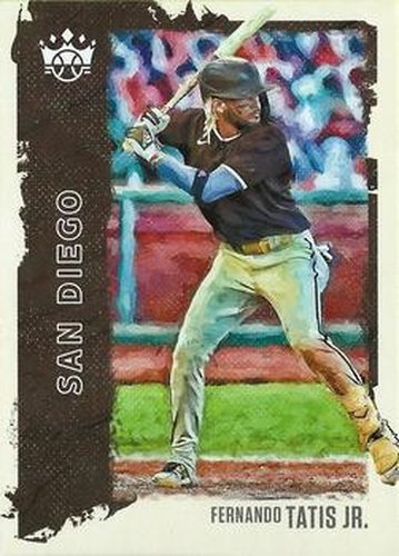#96 Fernando Tatis Jr. - San Diego Padres - 2021 Panini Diamond Kings Baseball