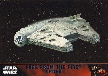#96 Free from the First Order - 2015 Topps Star Wars The Force Awakens