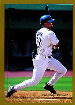 #96 Greg Vaughn - San Diego Padres - 1999 Topps Baseball