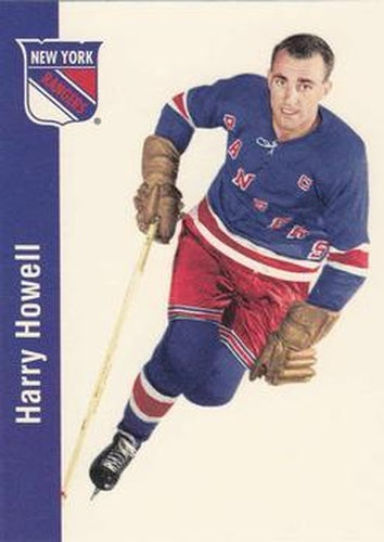 #96 Harry Howell - New York Rangers - 1994 Parkhurst Missing Link 1956-57 Hockey