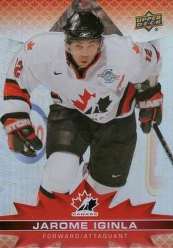 #96 Jarome Iginla - Canada - 2021-22 Upper Deck Tim Hortons Team Canada Hockey