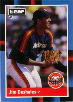 #96 Jim Deshaies - Houston Astros - 1988 Leaf Baseball