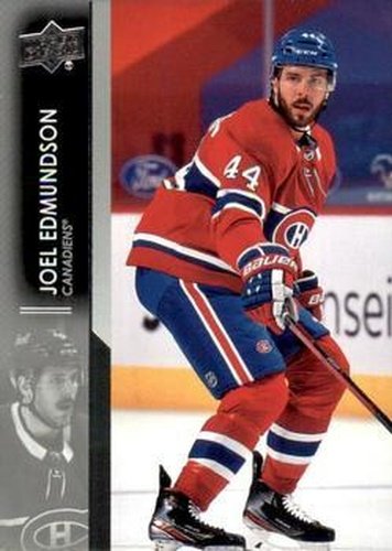 #96 Joel Edmundson - Montreal Canadiens - 2021-22 Upper Deck Hockey