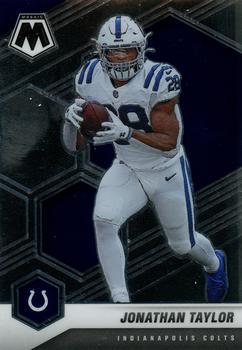 #96 Jonathan Taylor - Indianapolis Colts - 2021 Panini Mosaic Football