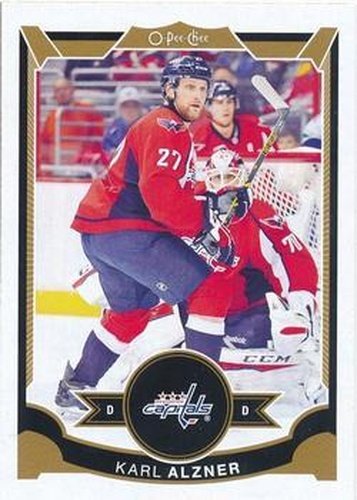 #96 Karl Alzner - Washington Capitals - 2015-16 O-Pee-Chee Hockey