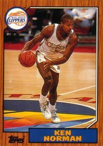 #96 Ken Norman - Los Angeles Clippers - 1992-93 Topps Archives Basketball