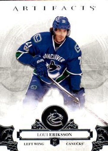 #96 Loui Eriksson - Vancouver Canucks - 2017-18 Upper Deck Artifacts Hockey