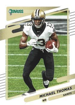 #96 Michael Thomas - New Orleans Saints - 2021 Donruss Football