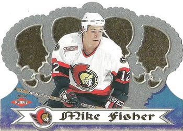 #96 Mike Fisher - Ottawa Senators - 1999-00 Pacific Crown Royale Hockey
