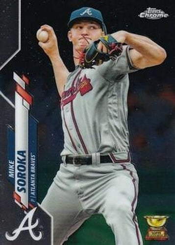 #96 Mike Soroka - Atlanta Braves - 2020 Topps Chrome Baseball