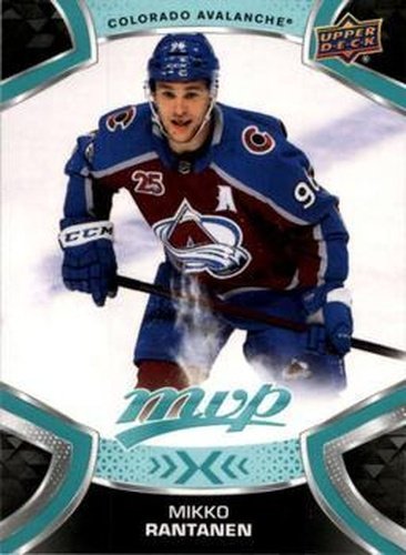 #96 Mikko Rantanen - Colorado Avalanche - 2021-22 Upper Deck MVP Hockey