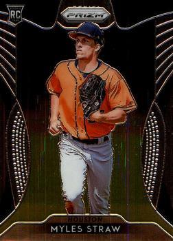 #96 Myles Straw - Houston Astros - 2019 Panini Prizm Baseball