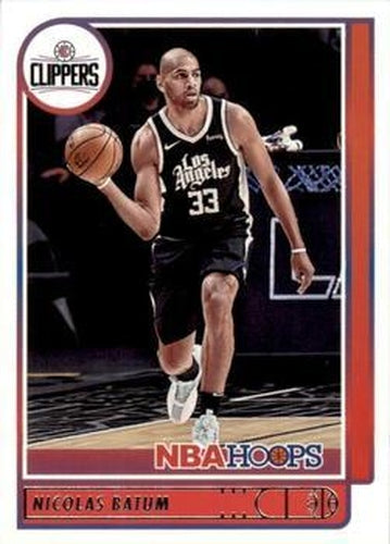 #96 Nicolas Batum - Los Angeles Clippers - 2021-22 Hoops Basketball
