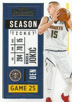 #96 Nikola Jokic - Denver Nuggets - 2020-21 Panini Contenders Basketball