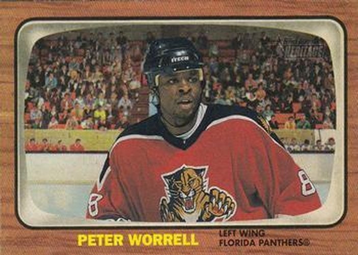 #96 Peter Worrell - Florida Panthers - 2002-03 Topps Heritage Hockey